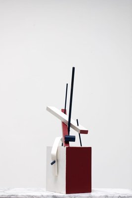 Constructivist Sculpture, 20th Century, Copper & Wood-OO-768903