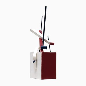 Constructivist Sculpture, 20th Century, Copper & Wood-OO-768903