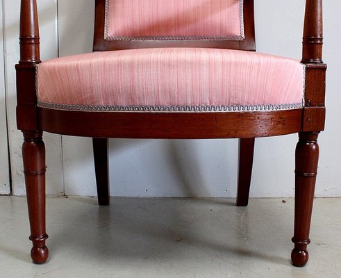 Consulate Period Mahogany Armchairs, Early 19th Century, Set of 2-RVK-930740