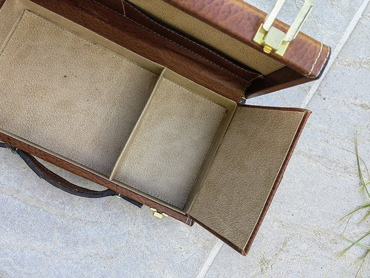 Container Box in Leather, 1950s-ZFY-1756375