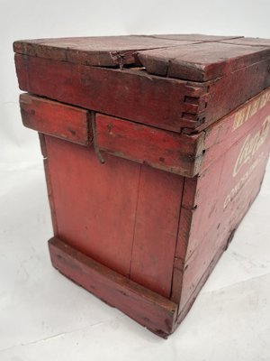 Container Concentrated Mixing Coca Cola in Wood, 1960s-GKM-1807268