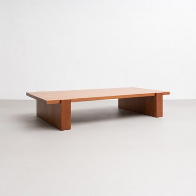 Contemporary Solid Oak Low Table from Dada-WM-1091342