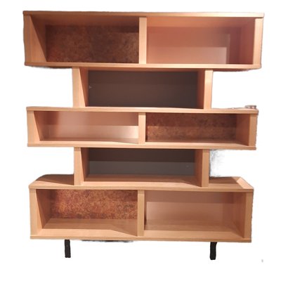 Contemporary Wood Shelving Unit-TCS-1170223