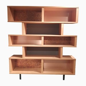 Contemporary Wood Shelving Unit-TCS-1170223