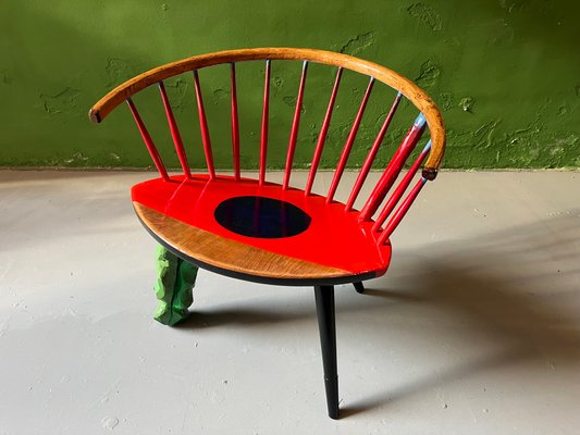 Contemporized Chair by Yngve Ekström for Atelier Staab, 1950s-NS-1424924