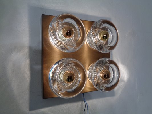 Copper and Glass Sconce from Cosack, 1960s-RDW-645739