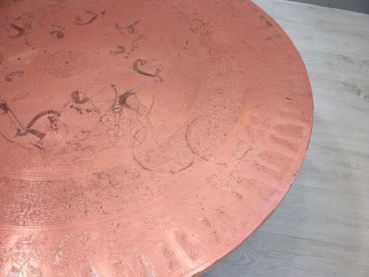 Copper Coffee Table, 1970s-WVA-623602