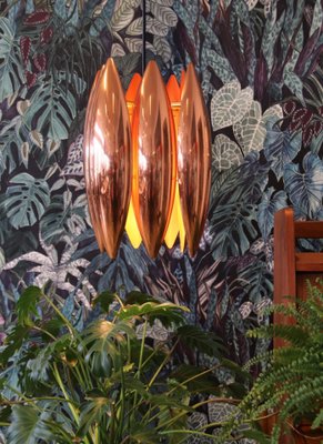 Copper Kastor Pendant Lamp by John Hammerborg for Fog & Menup-BPJ-1131099