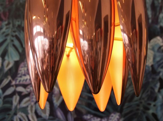 Copper Kastor Pendant Lamp by John Hammerborg for Fog & Menup-BPJ-1131099