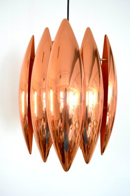 Copper Kastor Pendant Lamp by John Hammerborg for Fog & Mørup, 1960s-OV-556711