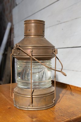 Copper Naval Lanterns, 1900s, Set of 2-EBW-2017112