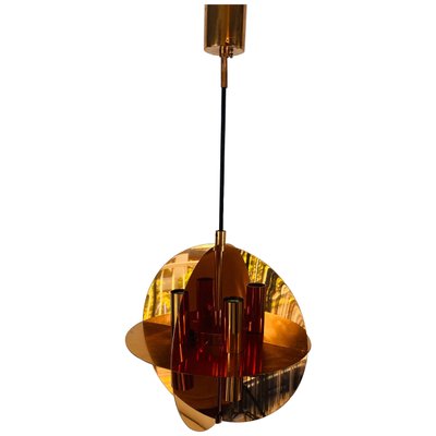 Copper Pendant Lamp from Cosack, 1970s-PUK-783144