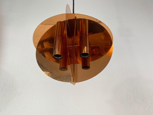 Copper Pendant Lamp from Cosack, 1970s-PUK-783144