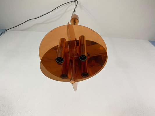 Copper Pendant Lamp from Cosack, 1970s-PUK-783144