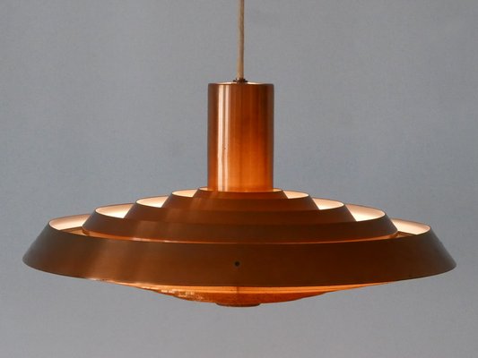 Copper Plate Pendant Lamp by Poul Henningsen for Louis Poulsen, Denmark, 1958-WPT-2016330