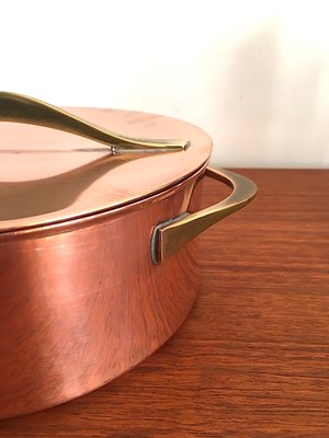 Copper Pot by Jens Quistgaard for Dansk Design, 1960s-OV-716709