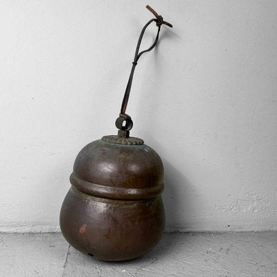 Copper Shrine Suzu Shinto Temple Bell, Japan, 1930s-DWL-1769013