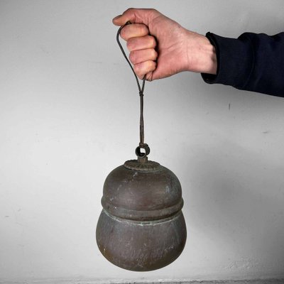 Copper Shrine Suzu Shinto Temple Bell, Japan, 1930s-DWL-1769013