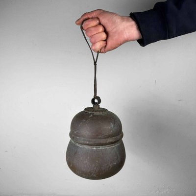 Copper Shrine Suzu Shinto Temple Bell, Japan, 1930s-DWL-1769013