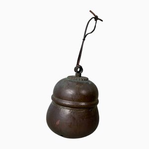 Copper Shrine Suzu Shinto Temple Bell, Japan, 1930s-DWL-1769013