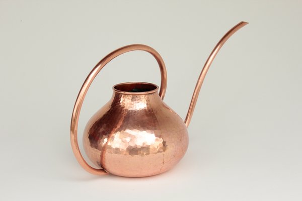 Copper Watering Can for Indoor Plants from Eugen Zint, 1950s-DUM-2027110