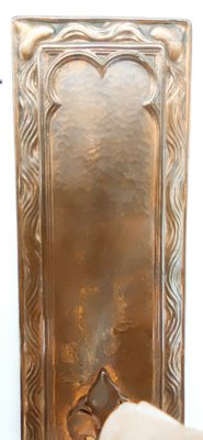 Coppered Brass Wall Sconce with small fans-QLH-1347945