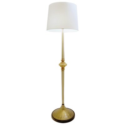 Cordonato D'Oro Murano Table Lamp from Barovier & Toso, 1950s-FGA-923619