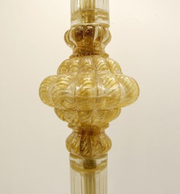 Cordonato D'Oro Murano Table Lamp from Barovier & Toso, 1950s-FGA-923619