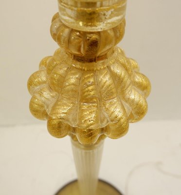 Cordonato D'Oro Murano Table Lamp from Barovier & Toso, 1950s-FGA-923619