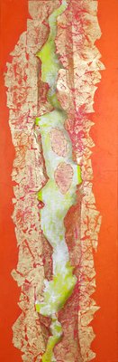 Corine Lescop, Bark, 2019, Oil & Mixed Media on Paper-CHG-916592