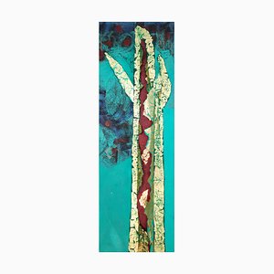 Corine Lescop, Cactus, 2019, Oil & Mixed Media on Canvas-CHG-916594