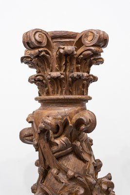 Corinthian Column in Baroque Style-UJE-842625