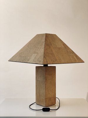 Cork Table Lamp by Ingo Maurer for Design M, 1970s-JBQ-1756899