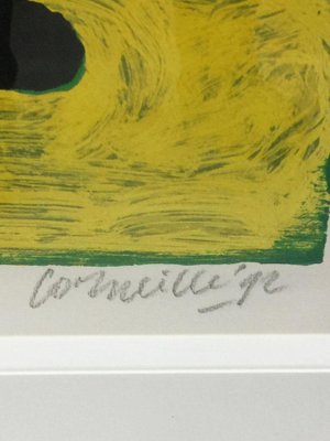 Corneille, Tribu II, 1992, Lithograph, Framed-UCH-1224553