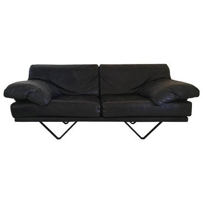 Cornelius Leather Sofa from Durlet, 1980s-LL-1356773