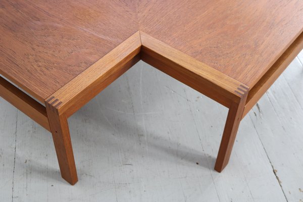 Corner Coffee Table by Ole Knudsen & Torben Lind for France & Son, 1960s-AA-1314139