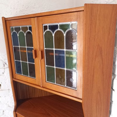 Corner Display Cabinet, Denmark, 1970s-LCV-1773575