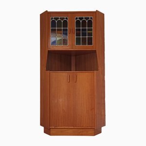 Corner Display Cabinet, Denmark, 1970s-LCV-1773575