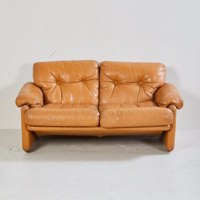 Coronado Leather Sofa Set, 1960s, Set of 3-CI-878441