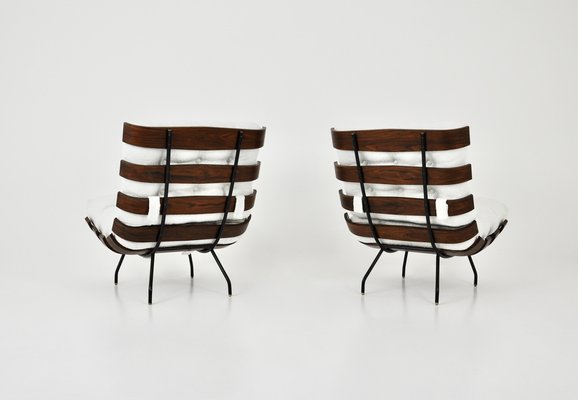 Costela Lounge Chairs attributed to Martin Eisler and Carlo Hauner for Forma, 1950s, Set of 2-HFM-1793012