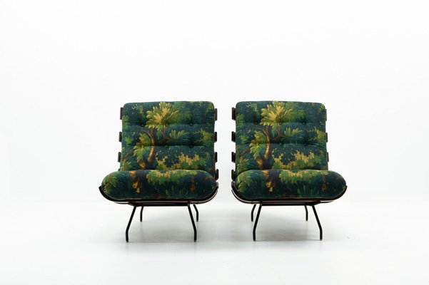 Costela Lounge Chairs by Hauner & Eisler for Forma Moveis, 1950s, Set of 2-TJQ-1816044