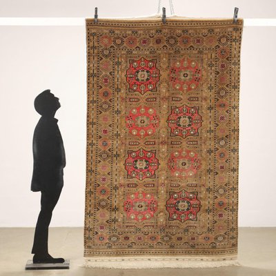 Cotton and Wool Bukhara Rug-VMM-1352387