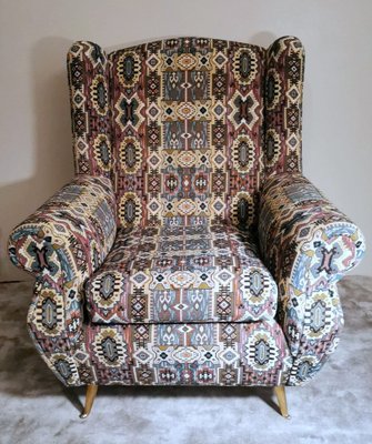 Country Chic Style Armchair, France-QRS-1353201