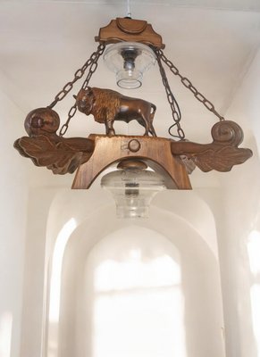 Country House Bull Hanging Lamp-BXK-2032471