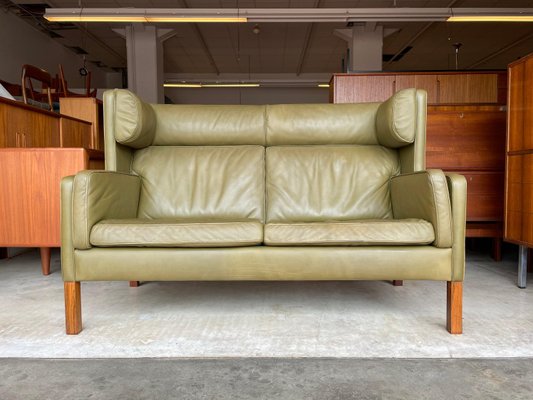 Coupé Sofa in Rosewood by Borge Mogensen for Fredericia, Denmark, 1960s-WSA-933624