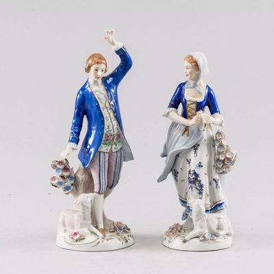 Couple Figurine from Sitzendorf, Set of 2-WMV-1129671