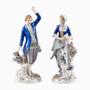 Couple Figurine from Sitzendorf, Set of 2-WMV-1129671