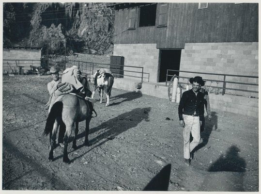 Cowboys, 1960s, Black and White Photograph-DYV-1281405