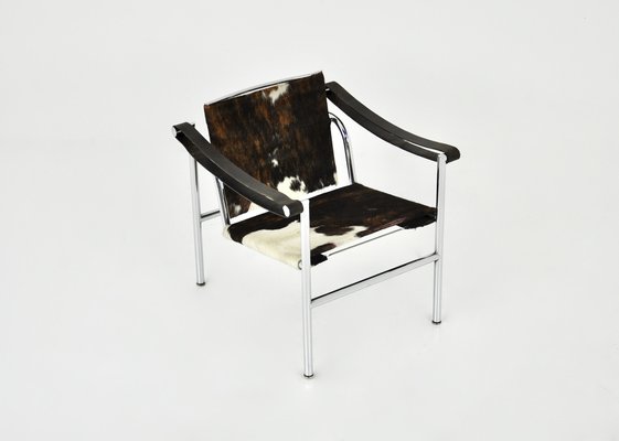 Cowhide LC1 Armchair by Le Corbusier for Cassina, 1970s-HFM-1798719