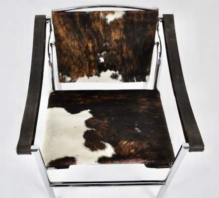 Cowhide LC1 Armchair by Le Corbusier for Cassina, 1970s-HFM-1798719